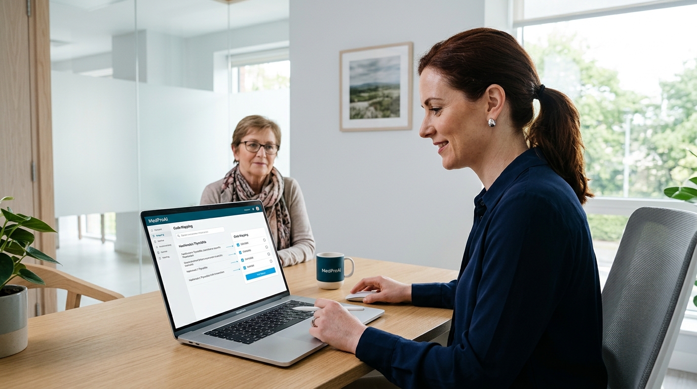 How to map complex endocrine diagnostic codes to Aviva schedules