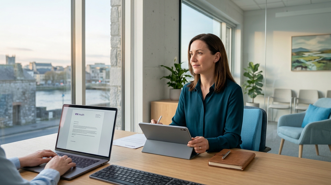 How to set up automated letter templates for Irish health insurers