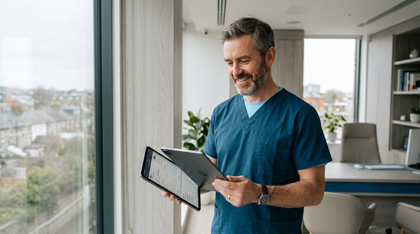 TRUS Biopsy Report Workflows: AI Letters for Irish Urologists